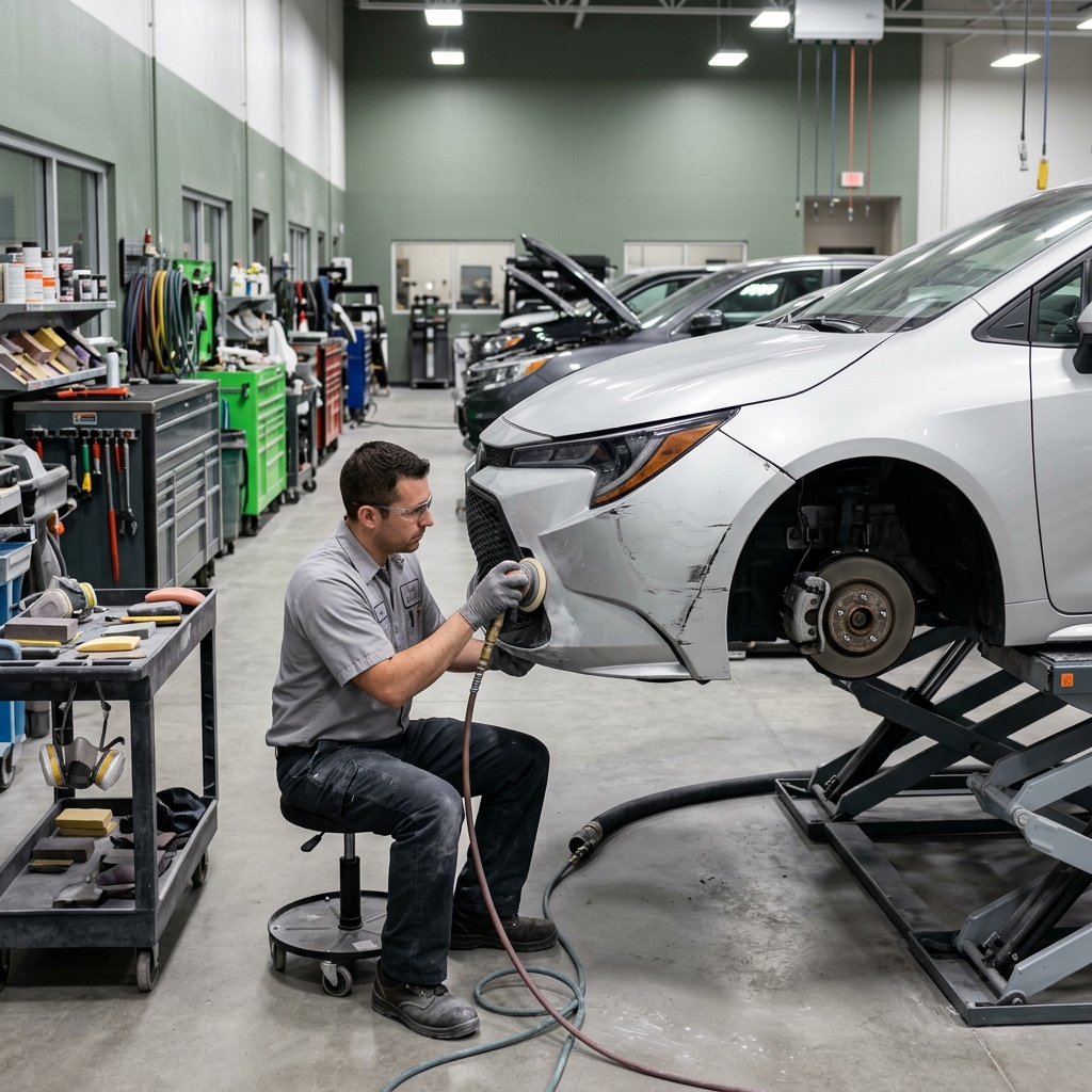 Professional accident repair at Dent Centre Potch